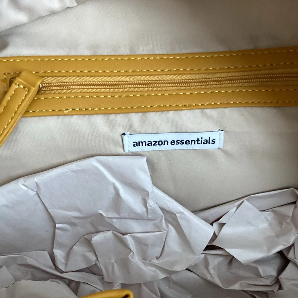 Amazon Essentials Yellow Backpack - Picture 8 of 9